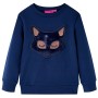 Navy blue children's sweatshirt 104 by , Kids T-shirts - Ref: Foro24-13820, Price: 12,49 €, Discount: %