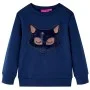 Navy blue children's sweatshirt 104 by , Kids T-shirts - Ref: Foro24-13820, Price: 12,37 €, Discount: %
