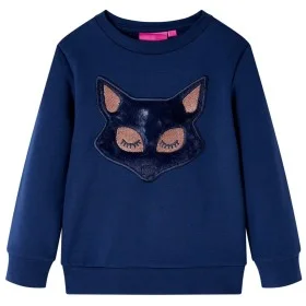 Navy blue children's sweatshirt 128 by , Kids T-shirts - Ref: Foro24-13822, Price: 12,37 €, Discount: %
