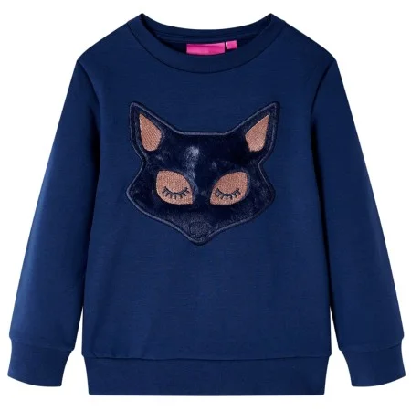 Marineblaues Kinder-Sweatshirt 128 von , Kinder-T-Shirts - Ref: Foro24-13822, Preis: 12,37 €, Rabatt: %