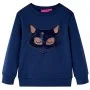 Marineblaues Kinder-Sweatshirt 128 von , Kinder-T-Shirts - Ref: Foro24-13822, Preis: 12,37 €, Rabatt: %