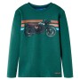 Langärmeliges grünes Kinder-T-Shirt 92 von , Kinder-T-Shirts - Ref: Foro24-12644, Preis: 8,85 €, Rabatt: %