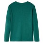 Langärmeliges grünes Kinder-T-Shirt 92 von , Kinder-T-Shirts - Ref: Foro24-12644, Preis: 8,85 €, Rabatt: %
