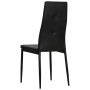 Dining chairs 4 units black synthetic leather by vidaXL, dining chairs - Ref: Foro24-246188, Price: 151,10 €, Discount: %