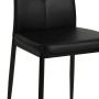 Esszimmerstühle 4 Einheiten aus schwarzem Kunstleder von vidaXL, Essstühle - Ref: Foro24-246188, Preis: 151,10 €, Rabatt: %