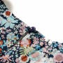 Camisa infantil de manga larga azul oscuro 92