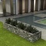 Steel gabion planter bed 360x90x50 cm by vidaXL, Pots and planters - Ref: Foro24-142555, Price: 98,25 €, Discount: %