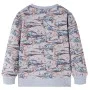 Sudadera infantil gris mélange 128 de , Camisetas para niños - Ref: Foro24-13167, Precio: 11,82 €, Descuento: %