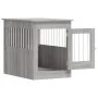 Engineered wood dog crate in Sonoma gray, 55x80x68 cm by , Dog kennels - Ref: Foro24-838328, Price: 87,89 €, Discount: %