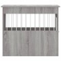Engineered wood dog crate in Sonoma gray, 55x80x68 cm by , Dog kennels - Ref: Foro24-838328, Price: 89,27 €, Discount: %