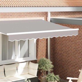 Valance de toldo Gris claro 2.8 x 0.2 m Lona