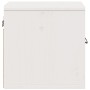 Armarios de pared 2 uds madera maciza pino blanco 31,5x30x30 cm
