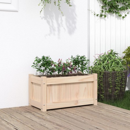 Pflanzkübel aus massivem Kiefernholz 60x31x31 cm von , Töpfe und Pflanzgefäße - Ref: Foro24-837439, Preis: 38,30 €, Rabatt: %