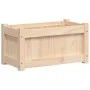 Pflanzkübel aus massivem Kiefernholz 60x31x31 cm von , Töpfe und Pflanzgefäße - Ref: Foro24-837439, Preis: 38,30 €, Rabatt: %