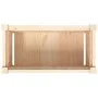 Pflanzkübel aus massivem Kiefernholz 60x31x31 cm von , Töpfe und Pflanzgefäße - Ref: Foro24-837439, Preis: 38,30 €, Rabatt: %