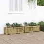 Outdoor planters 2 units made of impregnated pine wood by , Pots and planters - Ref: Foro24-837458, Price: 110,40 €, Discount: %