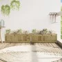 Outdoor planters 2 units made of impregnated pine wood by , Pots and planters - Ref: Foro24-837458, Price: 110,40 €, Discount: %