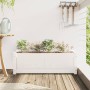 Pflanzkübel aus massivem Kiefernholz weiß 90x31x31 cm von , Töpfe und Pflanzgefäße - Ref: Foro24-837451, Preis: 56,39 €, Raba...