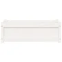 Pflanzkübel aus massivem Kiefernholz weiß 90x31x31 cm von , Töpfe und Pflanzgefäße - Ref: Foro24-837451, Preis: 55,81 €, Raba...