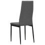 Sillas de comedor 4 unidades tela gris claro von vidaXL, Essstühle - Ref: Foro24-246182, Preis: 167,46 €, Rabatt: %