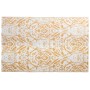 Alfombra de exterior ARAKIL naranja y blanca 190x290 cm PP