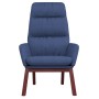 Blue fabric relaxation armchair by , Armchairs - Ref: Foro24-341163, Price: 127,79 €, Discount: %