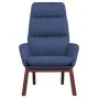 Blue fabric relaxation armchair by , Armchairs - Ref: Foro24-341163, Price: 117,52 €, Discount: %