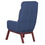 Blue fabric relaxation armchair by , Armchairs - Ref: Foro24-341163, Price: 127,79 €, Discount: %