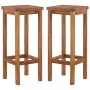Taburetes de cocina 2 unidades madera maciza de acacia de , Sillas de jardín - Ref: Foro24-44016, Precio: 96,09 €, Descuento: %