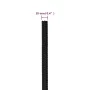Cuerda de barco polipropileno negro intenso 10 mm 500 m de , Sogas y cuerdas metálicas - Ref: Foro24-152510, Precio: 154,28 €...