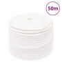 Cuerda de barco polipropileno blanco intenso 12 mm 50 m de , Sogas y cuerdas metálicas - Ref: Foro24-152565, Precio: 27,47 €,...