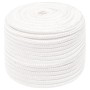 Cuerda de barco polipropileno blanco intenso 12 mm 50 m de , Sogas y cuerdas metálicas - Ref: Foro24-152565, Precio: 27,47 €,...