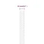 Intense white polypropylene boat rope 16 mm 50 m by , Ropes and metal cords - Ref: Foro24-152573, Price: 47,48 €, Discount: %