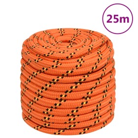 Cuerda de barco polipropileno naranja 18 mm 25 m de , Sogas y cuerdas metálicas - Ref: Foro24-152682, Precio: 35,56 €, Descue...