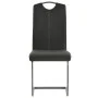 Cantilever dining chairs 4 units gray synthetic leather by vidaXL, dining chairs - Ref: Foro24-246192, Price: 226,63 €, Disco...