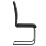 Cantilever dining chairs 4 units gray synthetic leather by vidaXL, dining chairs - Ref: Foro24-246192, Price: 226,63 €, Disco...