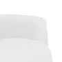 Sillón reclinable con reposapiés cuero sintético blanco de , Sillones - Ref: Foro24-356510, Precio: 222,70 €, Descuento: %