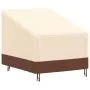 Oxford 600D beige garden armchair cover 79x97x48/74 cm by , Garden furniture covers - Ref: Foro24-359669, Price: 31,64 €, Dis...