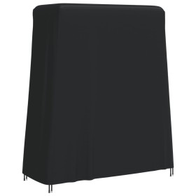 Cubierta para mesa de ping-pong Oxford 420D negro 165x70x185 cm