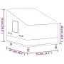 Oxford 600D beige garden armchair cover 79x97x48/74 cm by , Garden furniture covers - Ref: Foro24-359669, Price: 31,64 €, Dis...
