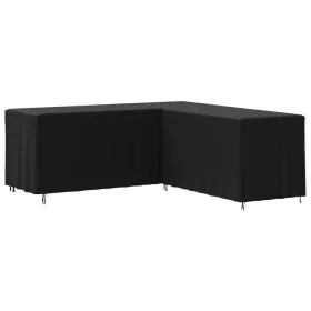 L Shape Sofa Cover Oxford 420D Black 254x254x80cm by , Garden furniture covers - Ref: Foro24-359657, Price: 46,86 €, Discount: %