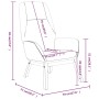 Entspannungssessel aus blauem Stoff von , Sessel - Ref: Foro24-341387, Preis: 130,75 €, Rabatt: %