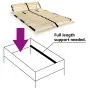 Slatted bed base with 28 slats 7 regions 140x200 cm by vidaXL, Beds and slatted bases - Ref: Foro24-246454, Price: 141,69 €, ...