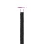 Cuerda de barco polipropileno negro intenso 4 mm 50 m de , Sogas y cuerdas metálicas - Ref: Foro24-152487, Precio: 11,50 €, D...