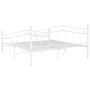 Bettgestell aus weißem Metall, 180 x 200 cm von , Betten und Lattenroste - Ref: Foro24-325004, Preis: 178,62 €, Rabatt: %