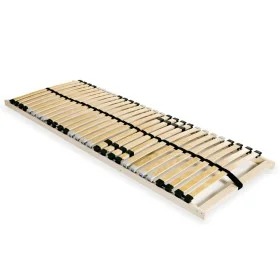 Slatted bed base with 28 slats 7 regions 80x200 cm by vidaXL, Beds and slatted bases - Ref: Foro24-246444, Price: 65,70 €, Di...