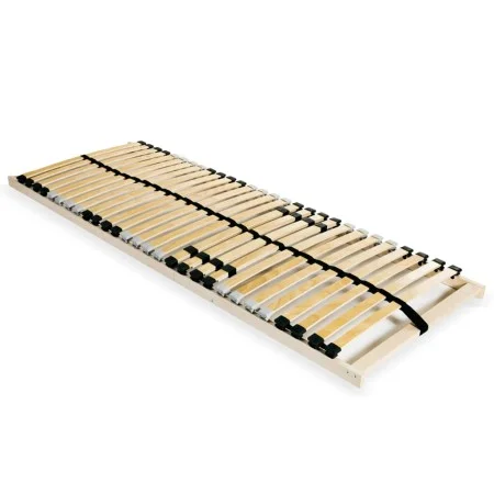 Slatted bed base with 28 slats 7 regions 80x200 cm by vidaXL, Beds and slatted bases - Ref: Foro24-246444, Price: 65,70 €, Di...