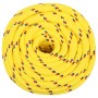 Cuerda de barco polipropileno amarillo 16 mm 25 m de , Sogas y cuerdas metálicas - Ref: Foro24-152625, Precio: 28,16 €, Descu...