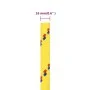 Yellow polypropylene boat rope 16 mm 25 m by , Ropes and metal cords - Ref: Foro24-152625, Price: 27,68 €, Discount: %