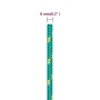 Green polypropylene boat rope 8 mm 100 m by , Ropes and metal cords - Ref: Foro24-152715, Price: 31,31 €, Discount: %